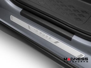 Volkswagen ID. Buzz Door Sills - Stainless Steel - ID. Buzz Logo Volkswagen ID. Buzz Door Sills - Stainless Steel - ID. Buzz Logo